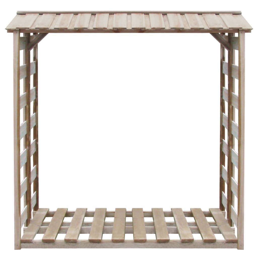 Brennholz-Lagerschuppen 150x90x176 cm Kiefernholz Imprägniert