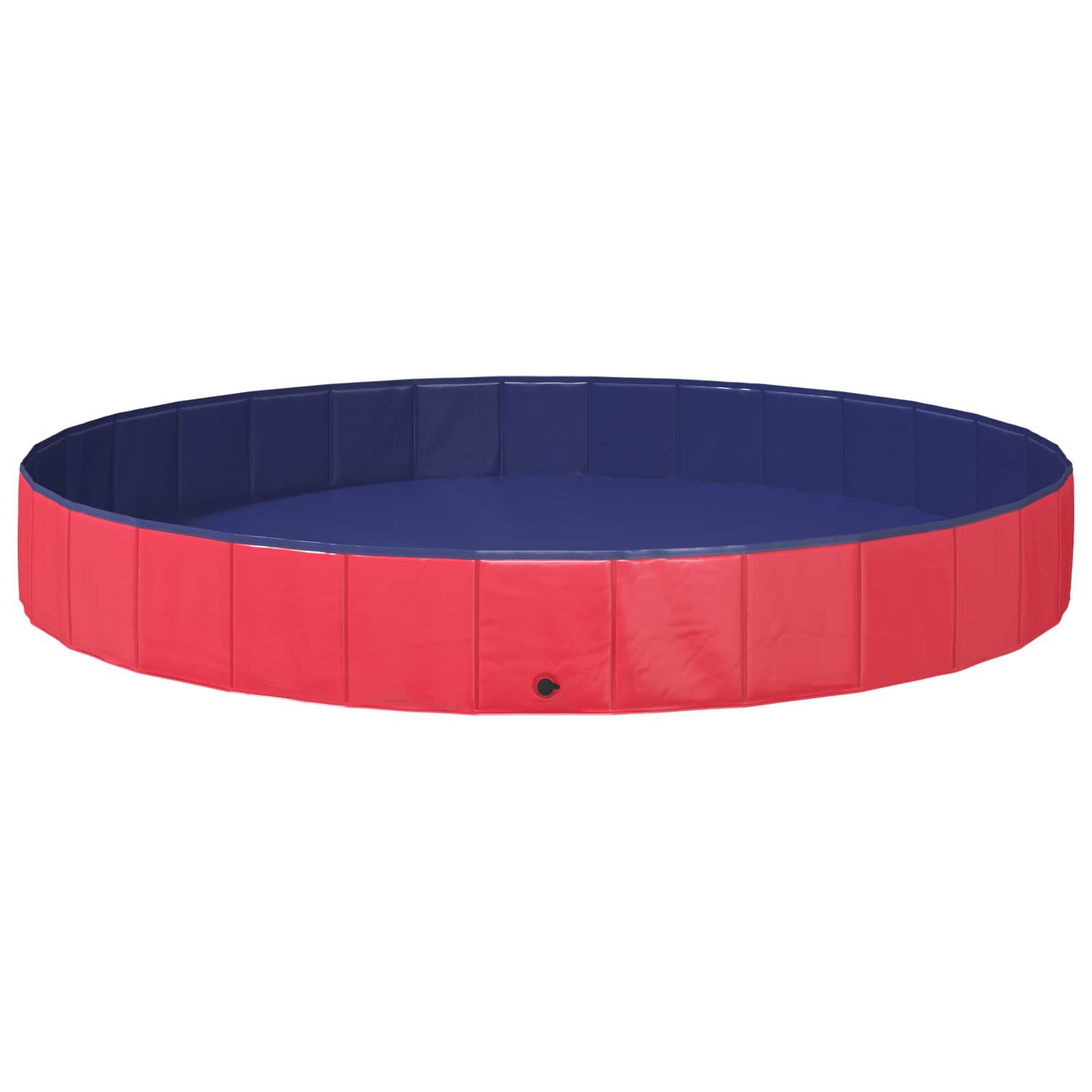 Kinder Schwimmbecken Rot Ø300 x 38 cm
