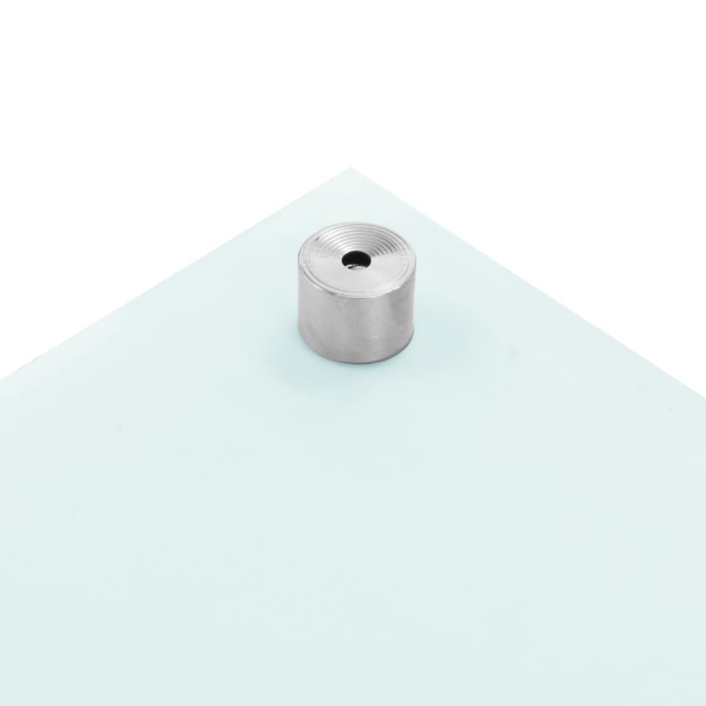 Küchenrückwand Milchweiß 100x50 cm Hartglas