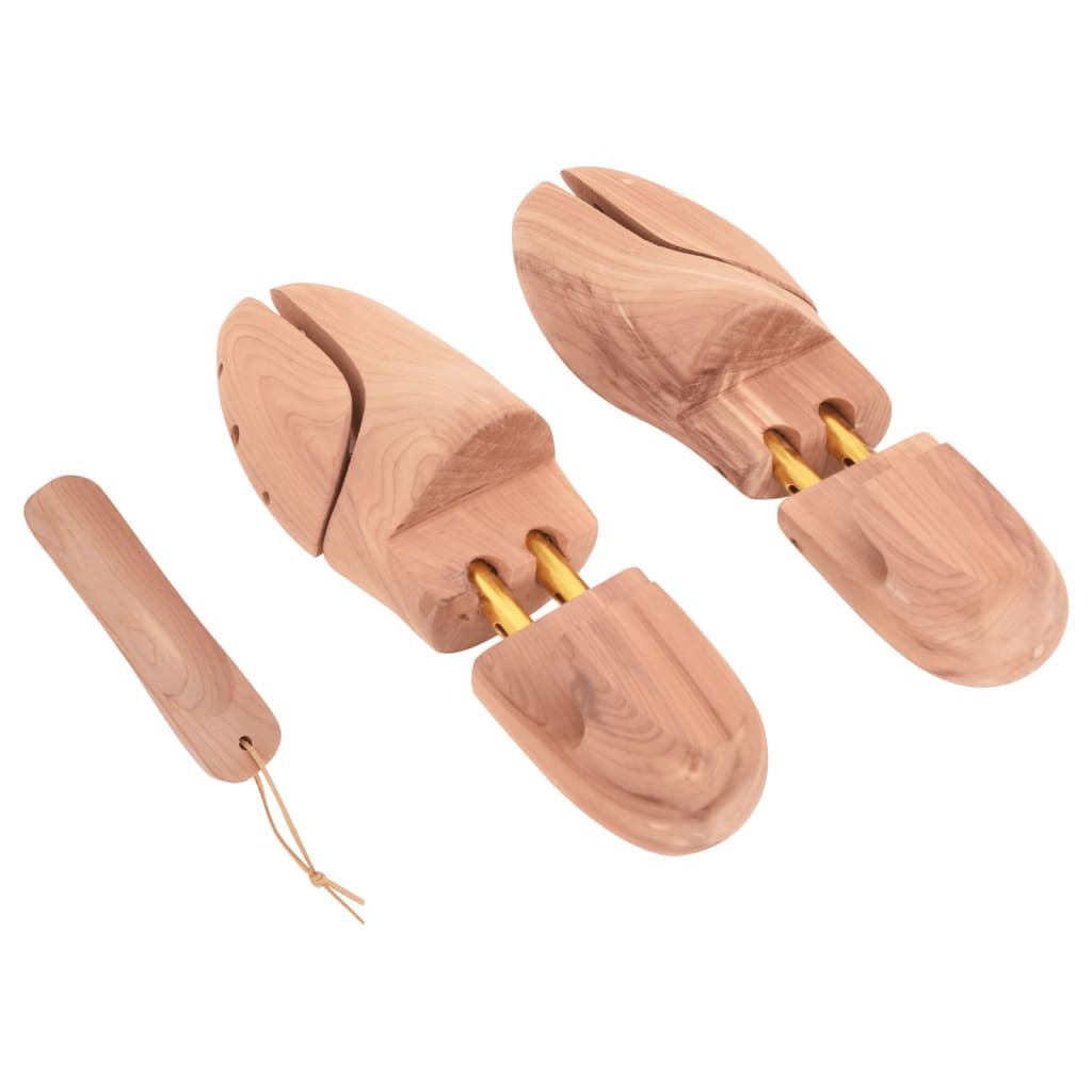 Schuhspanner mit Schuhlöffel EU 38-39 Massivholz Zeder