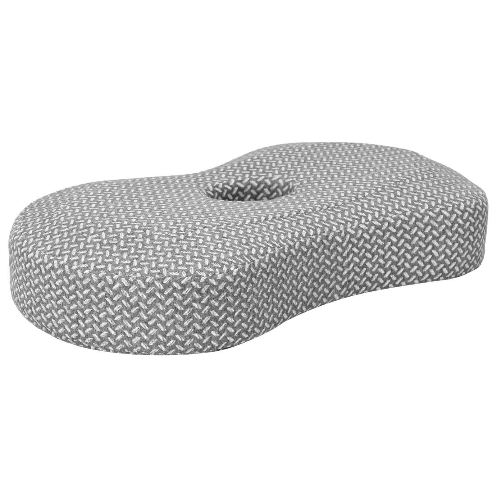Nackenstützkissen Grau 53 x 34,5 x 10,5 cm Viscoschaum