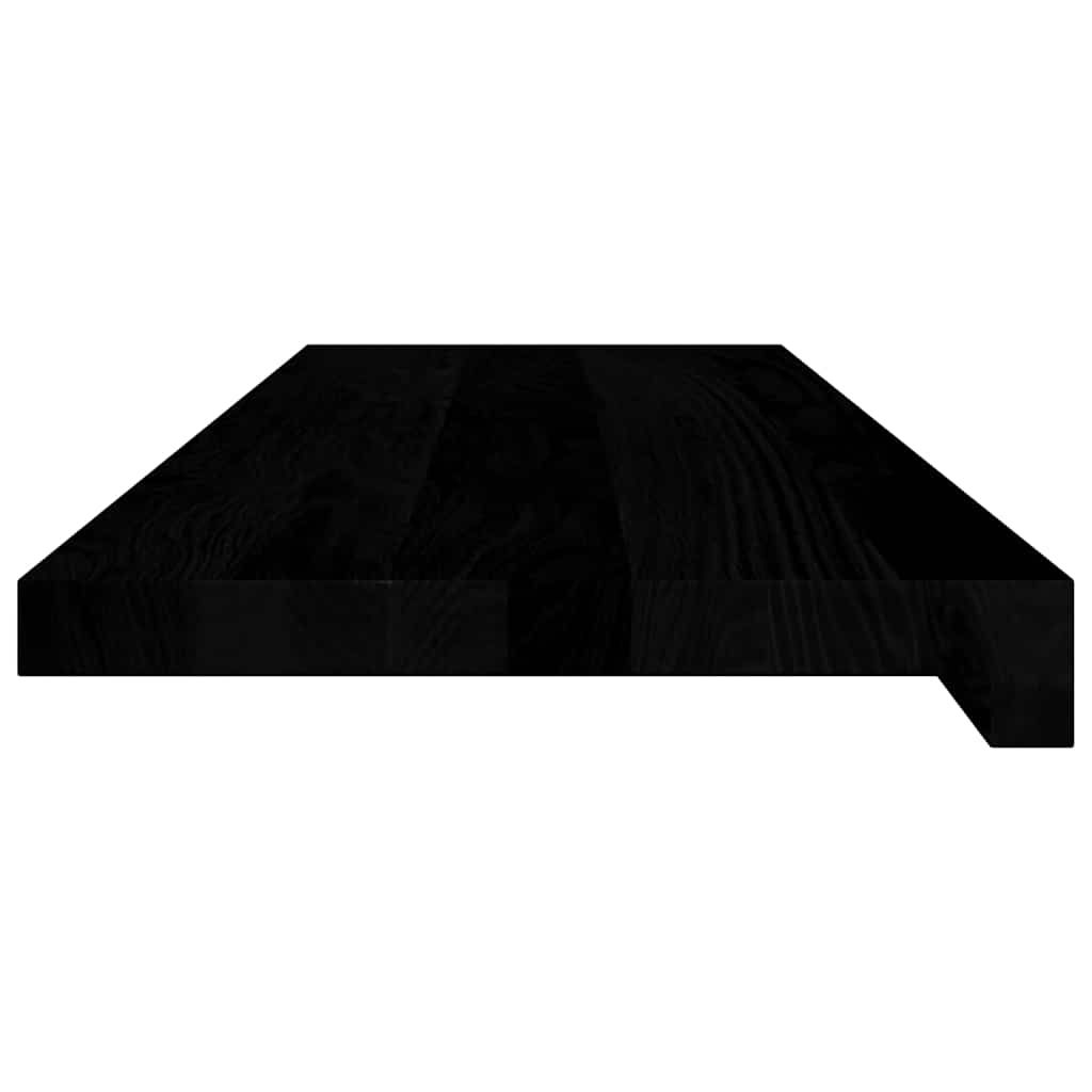 Treppenstufen 8 Stk. Braun-Schwarz 80x25x2 cm Massivholz Eiche
