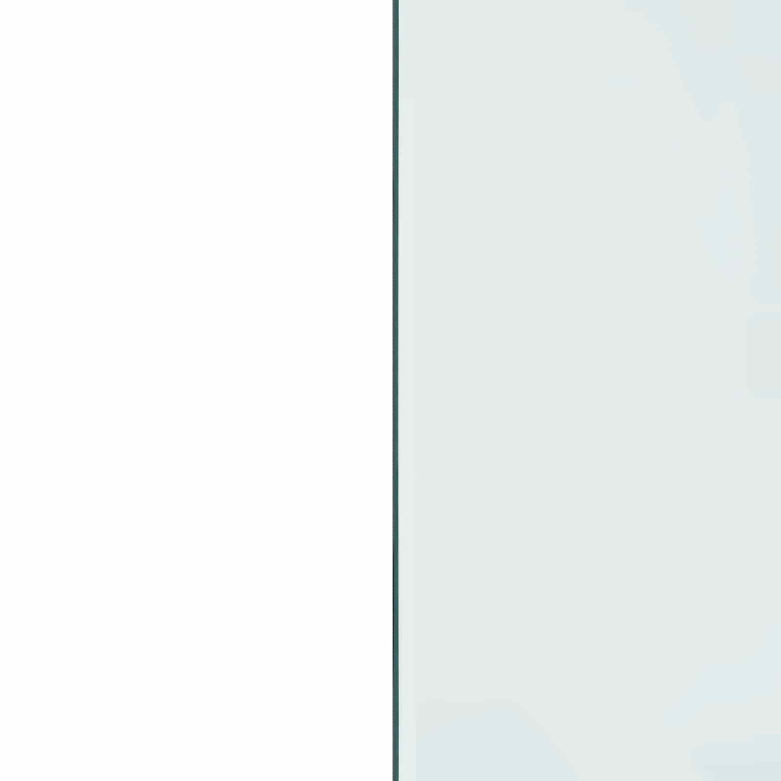 Feuerstelle Glasplatte Transparent 80 x 50 cm Glas