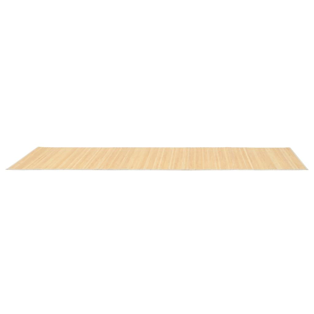 Teppich Bambus 80x300 cm Natur
