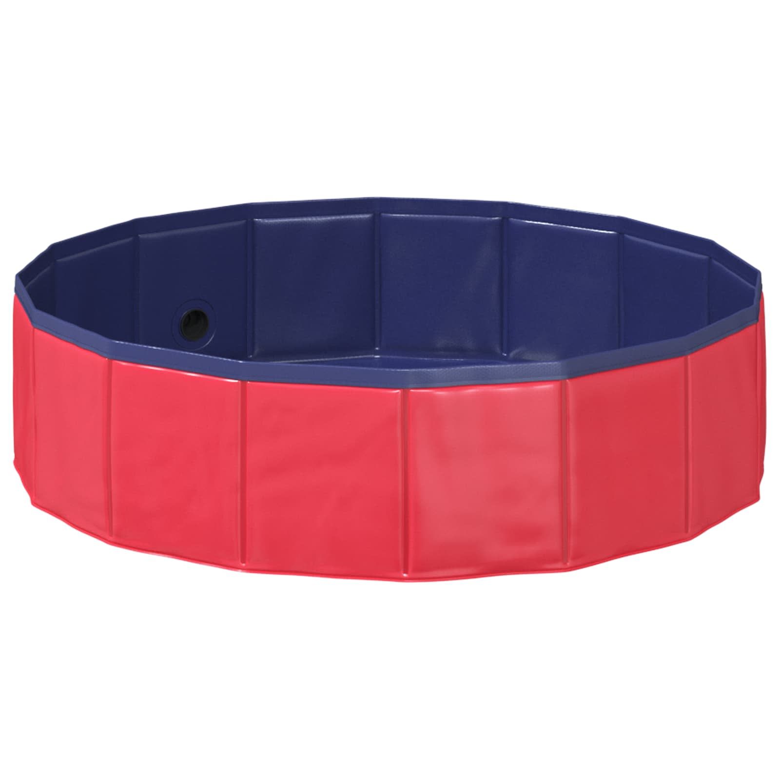 Kinder Schwimmbecken Rot Ø 80 x 20 cm