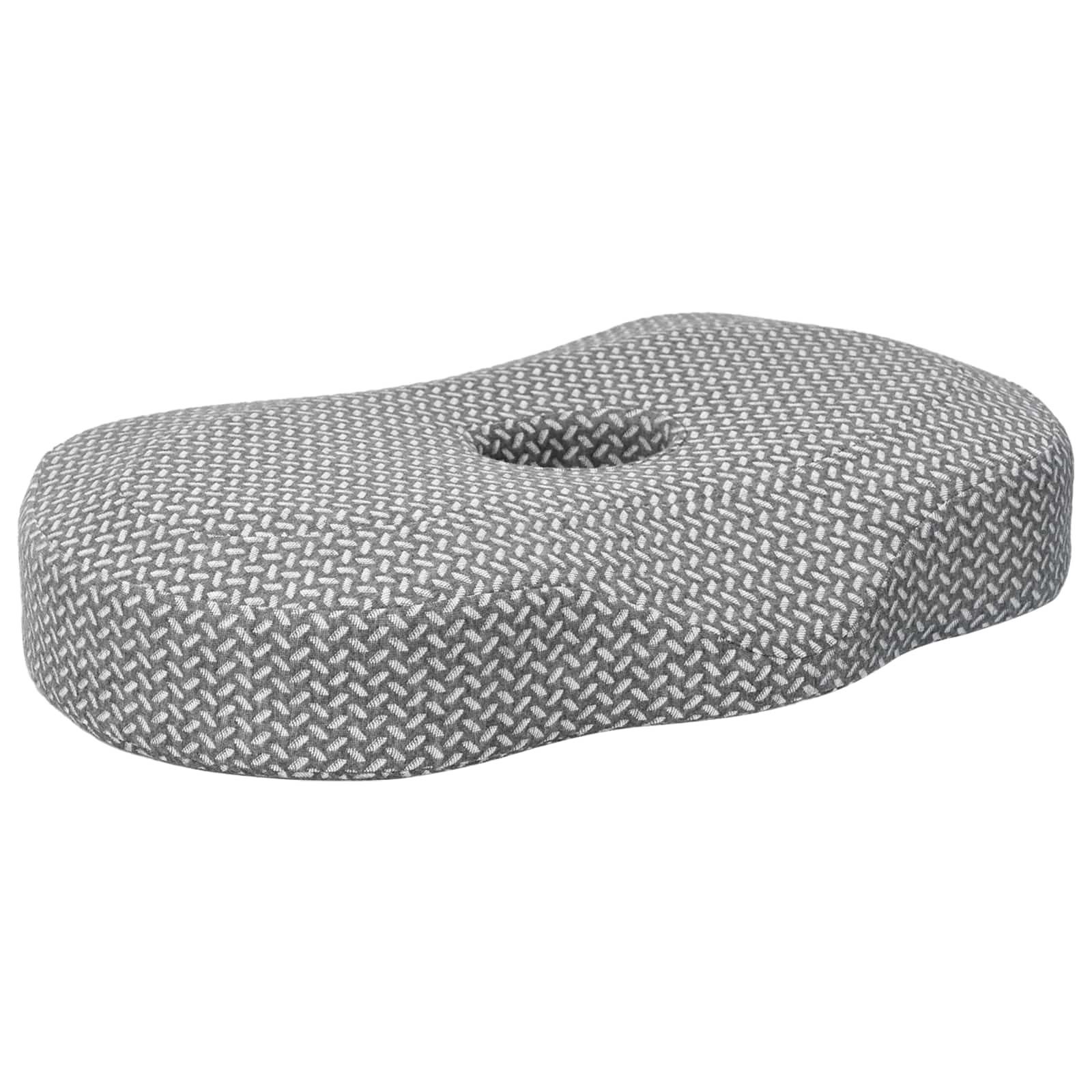 Nackenstützkissen Grau 53 x 34,5 x 10,5 cm Viscoschaum