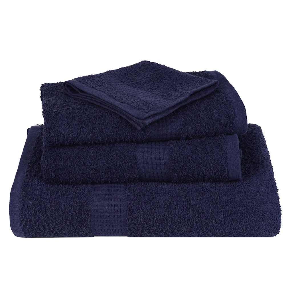 Waschtücher FROGN 2 Stk. Marineblau 30x30 cm 360 g/m²