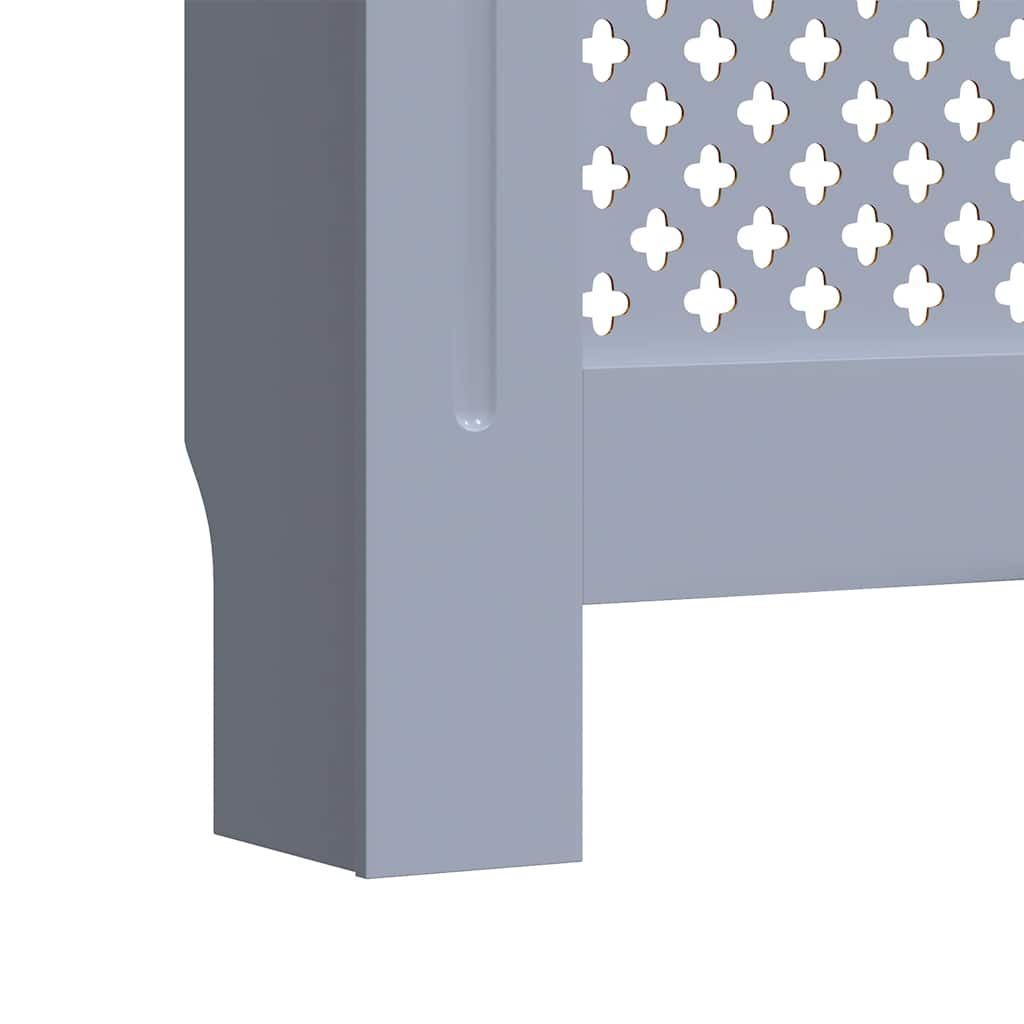 MDF Heizkörperverkleidung Grau 205 cm