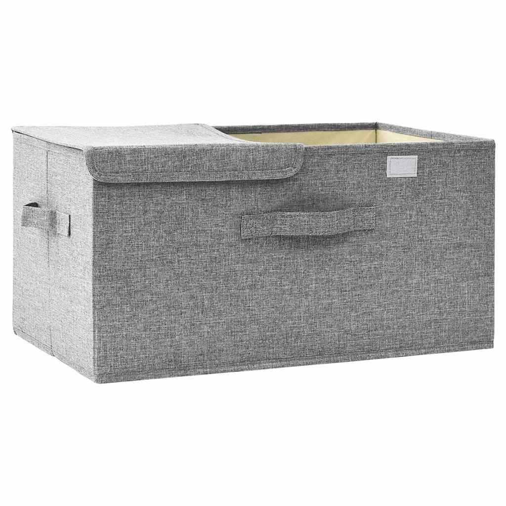 Lagerboxen Vliesstoff Grau