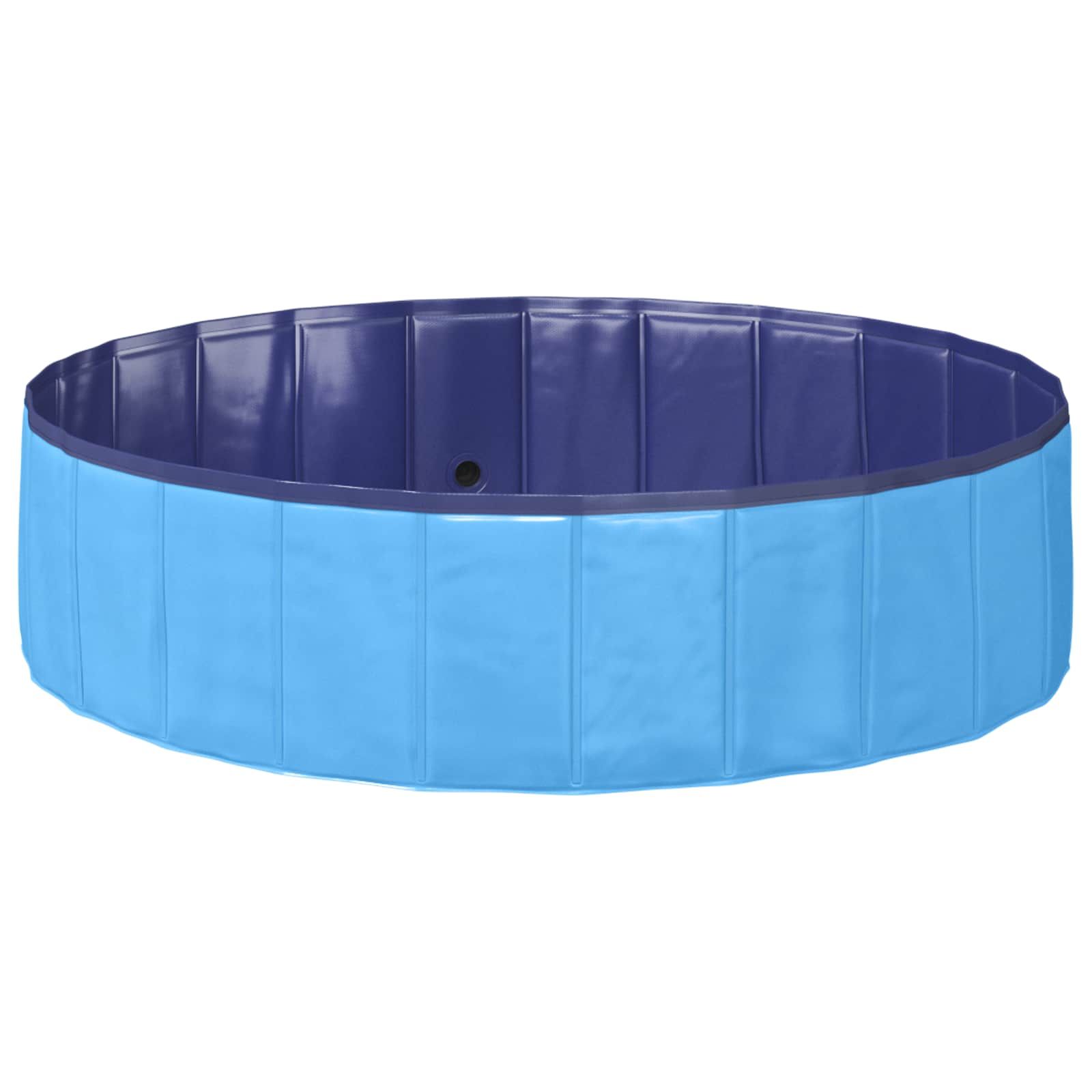 Kinder Schwimmbecken Blau Ø 120 x 30 cm