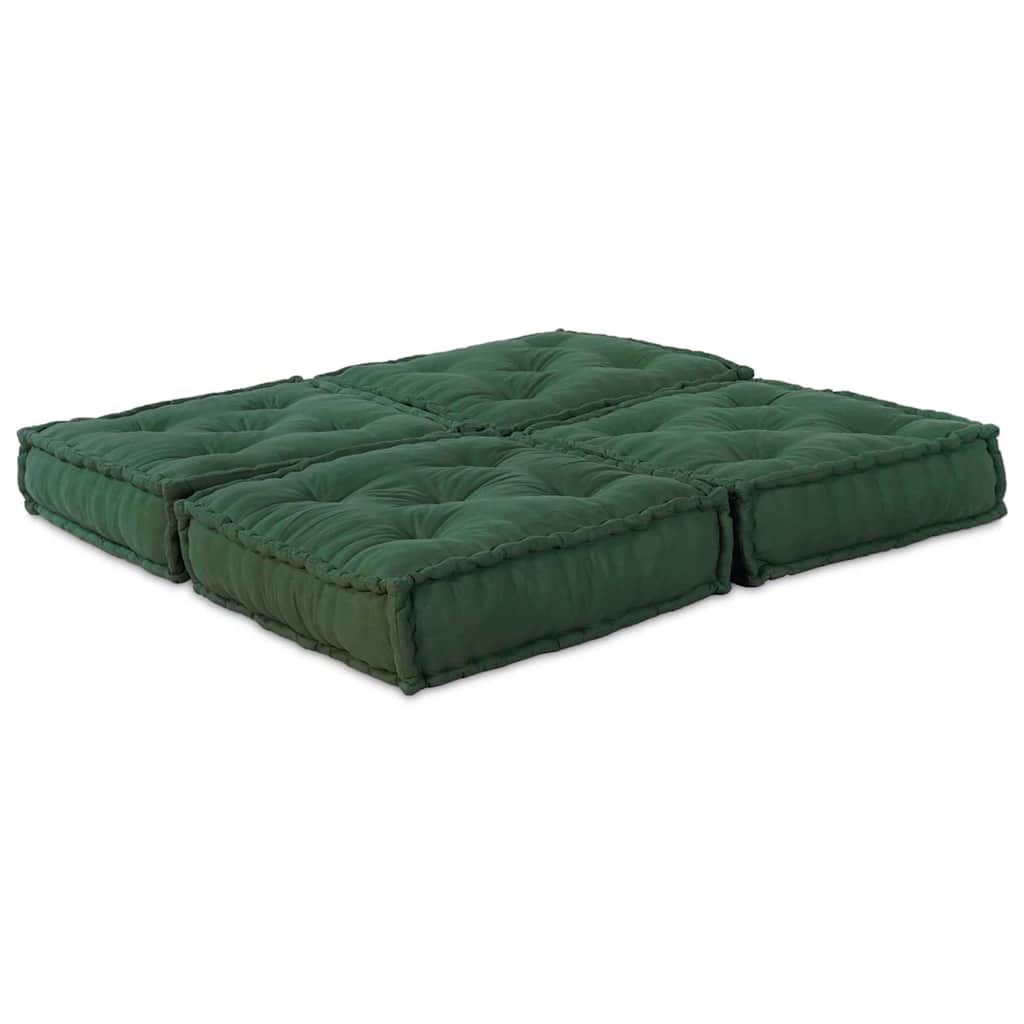 Modulare Sofagarnitur 2 pcs Grün 140 x 70 x 36 cm Stoff