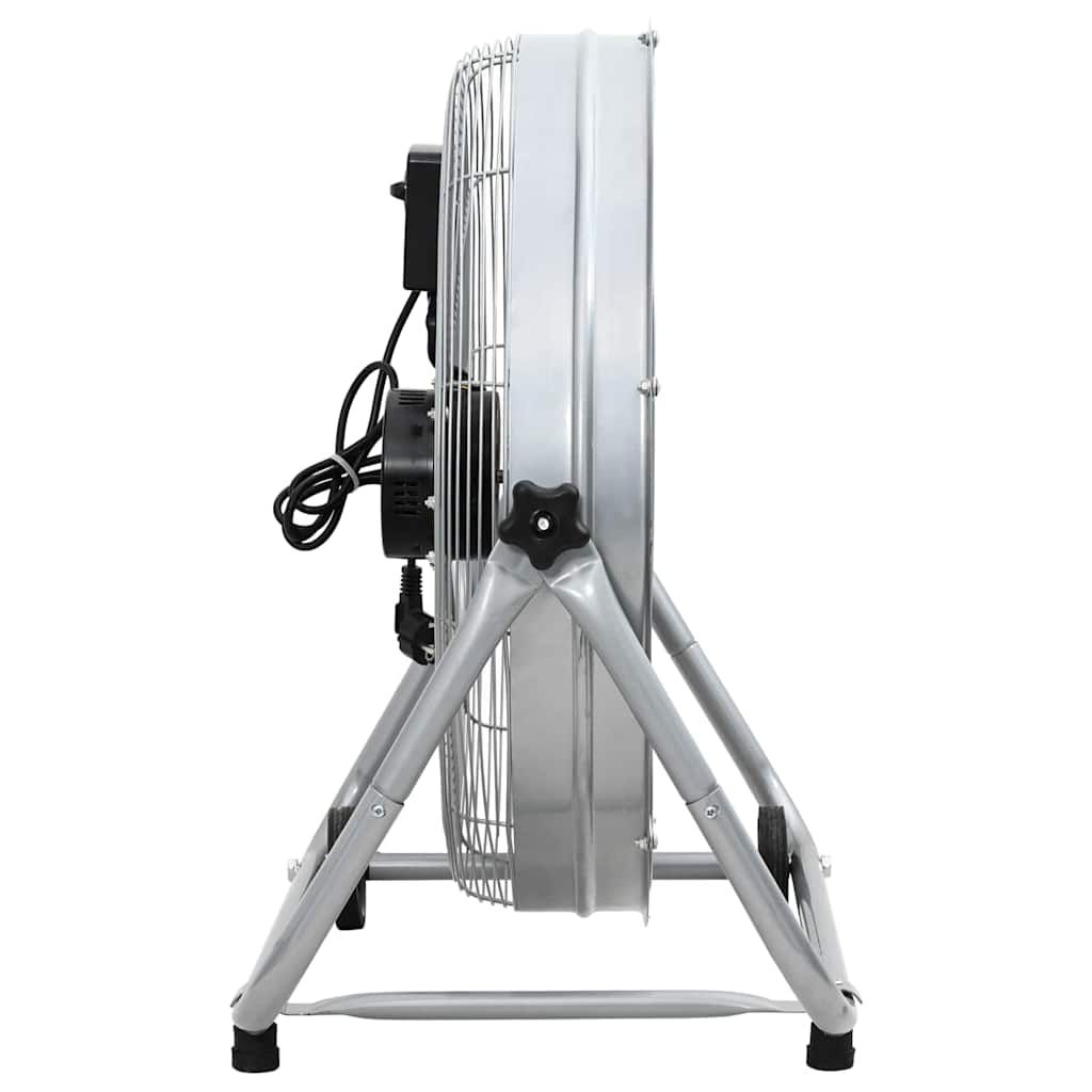 Trommelventilator Mit Rad Silber 73 x 42 x 70 cm Aluminium