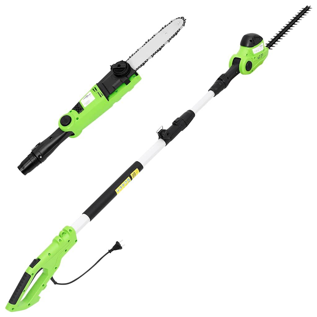 2-in-1 Teleskopstangen-Kettensäge/Heckenschere 25/41 cm 710/550W