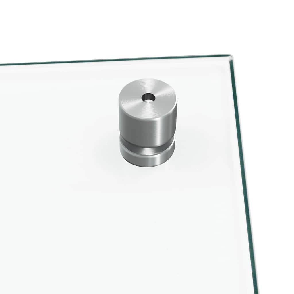Küchenrückwand Transparent 90×40 cm Hartglas