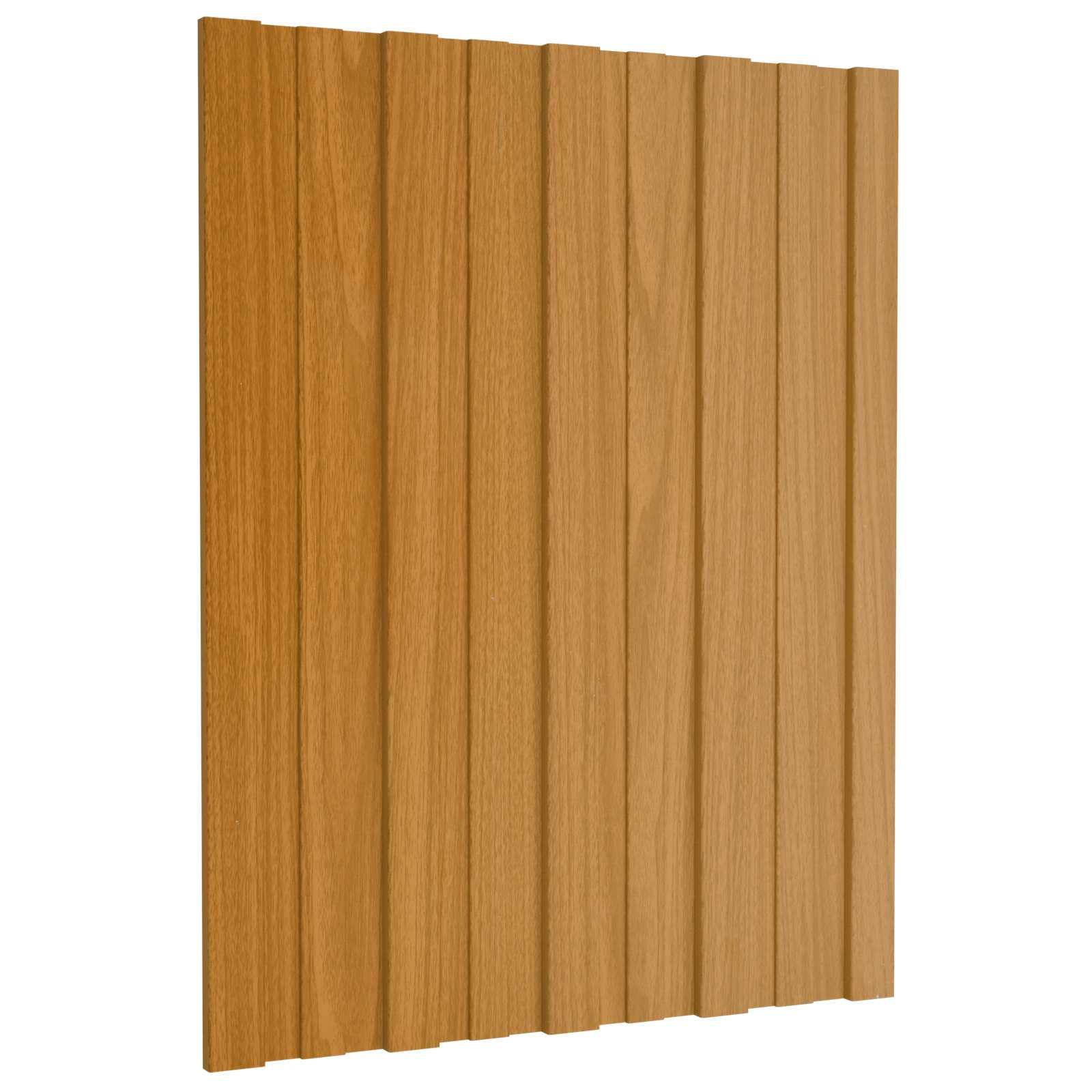 Dachpaneel 12 Stk. Natur 60 x 45 cm Verzinkter Stahl