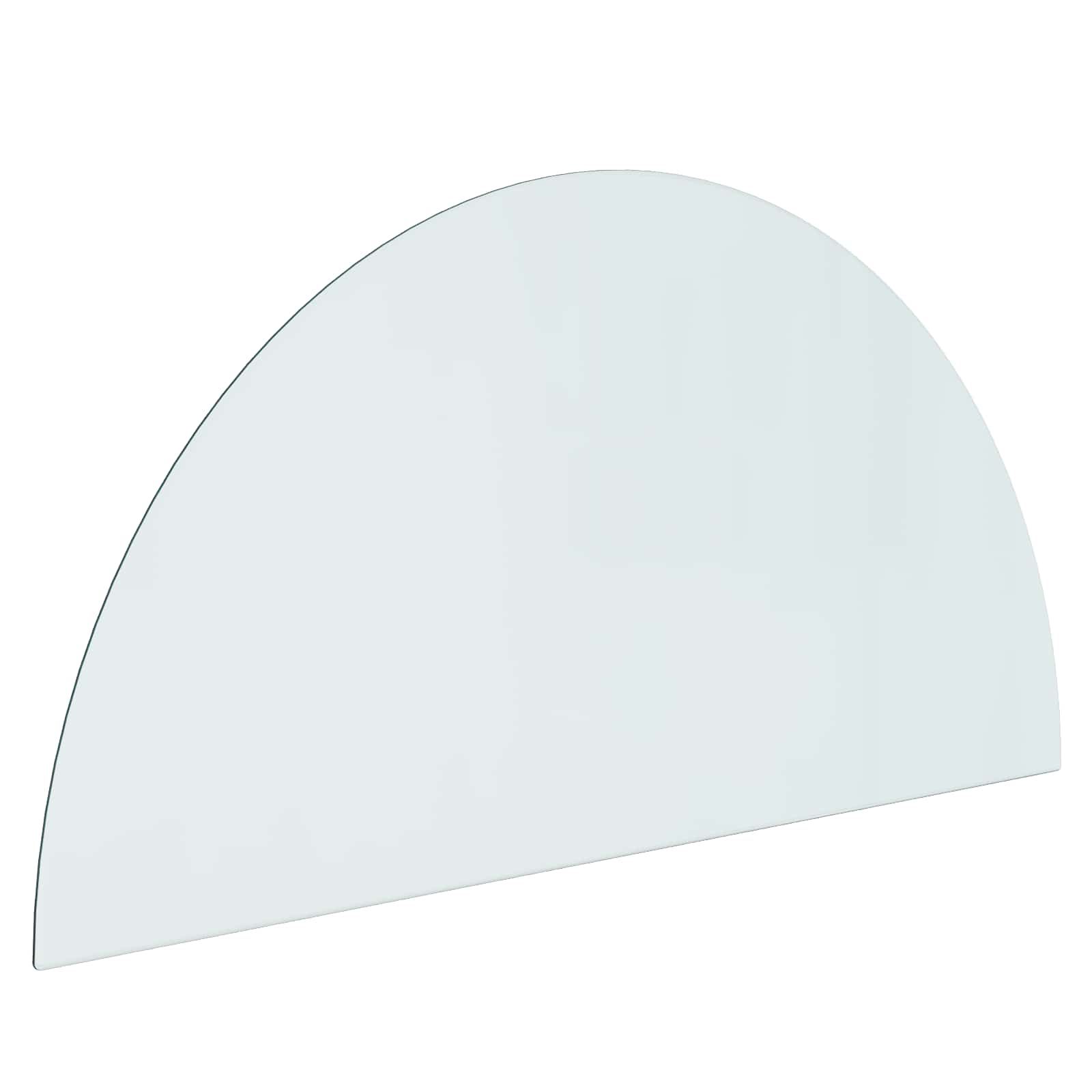 Feuerstelle Glasplatte Transparent 1200 x 600 mm Glas