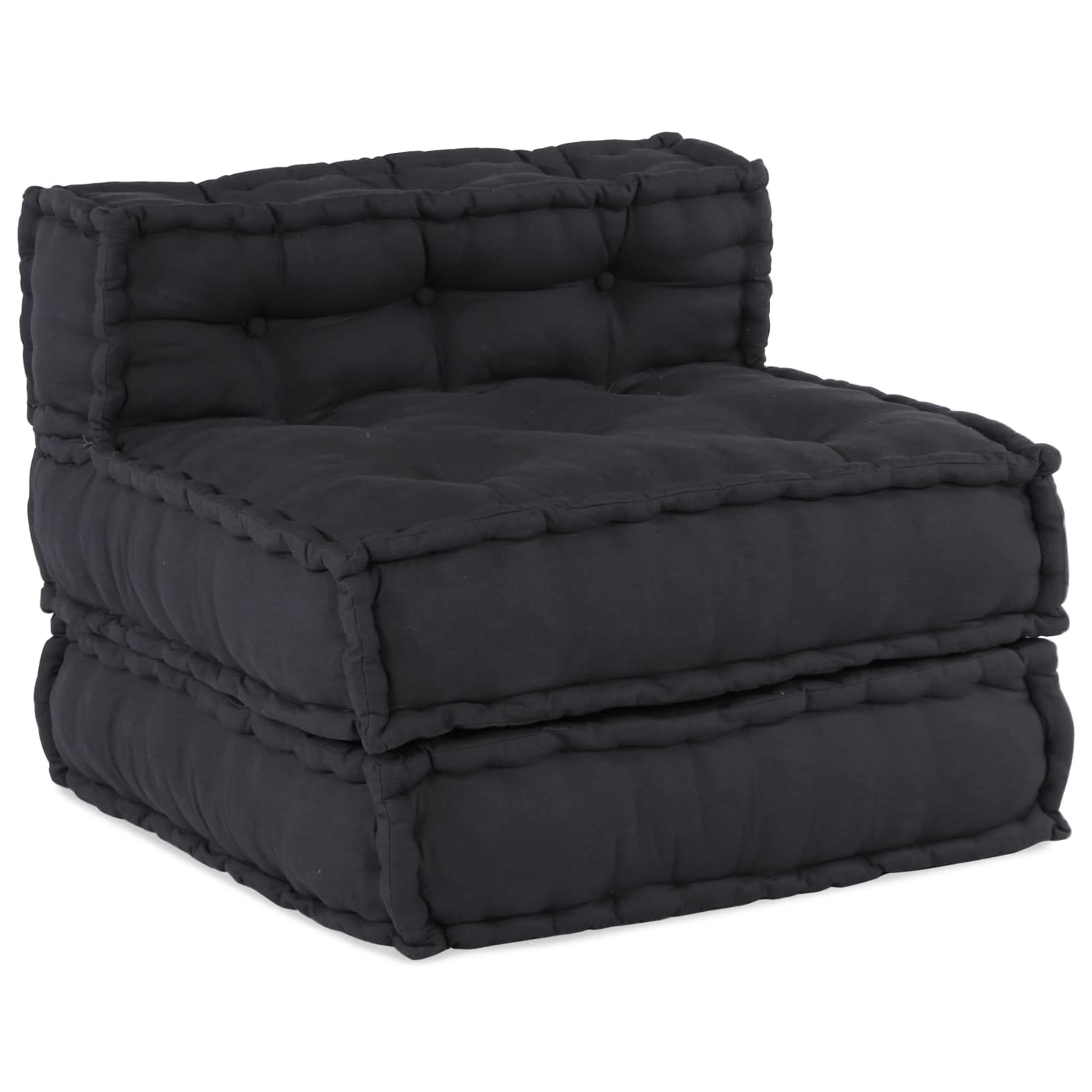 Modulare Sofagarnitur 4 pcs Anthrazit Stoff