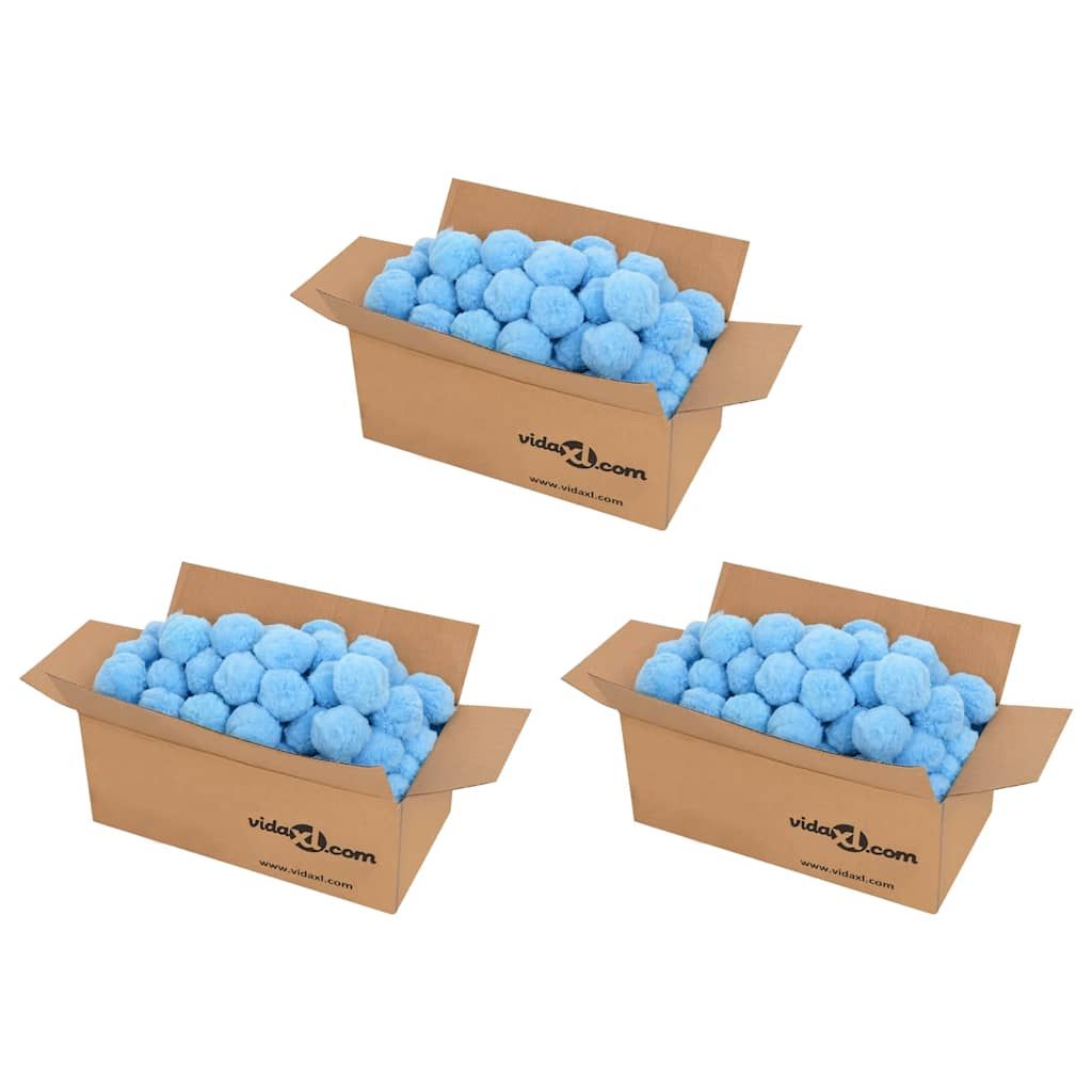 Pool-Filterbälle Antibakteriell Blau 2100 g Polyethylen