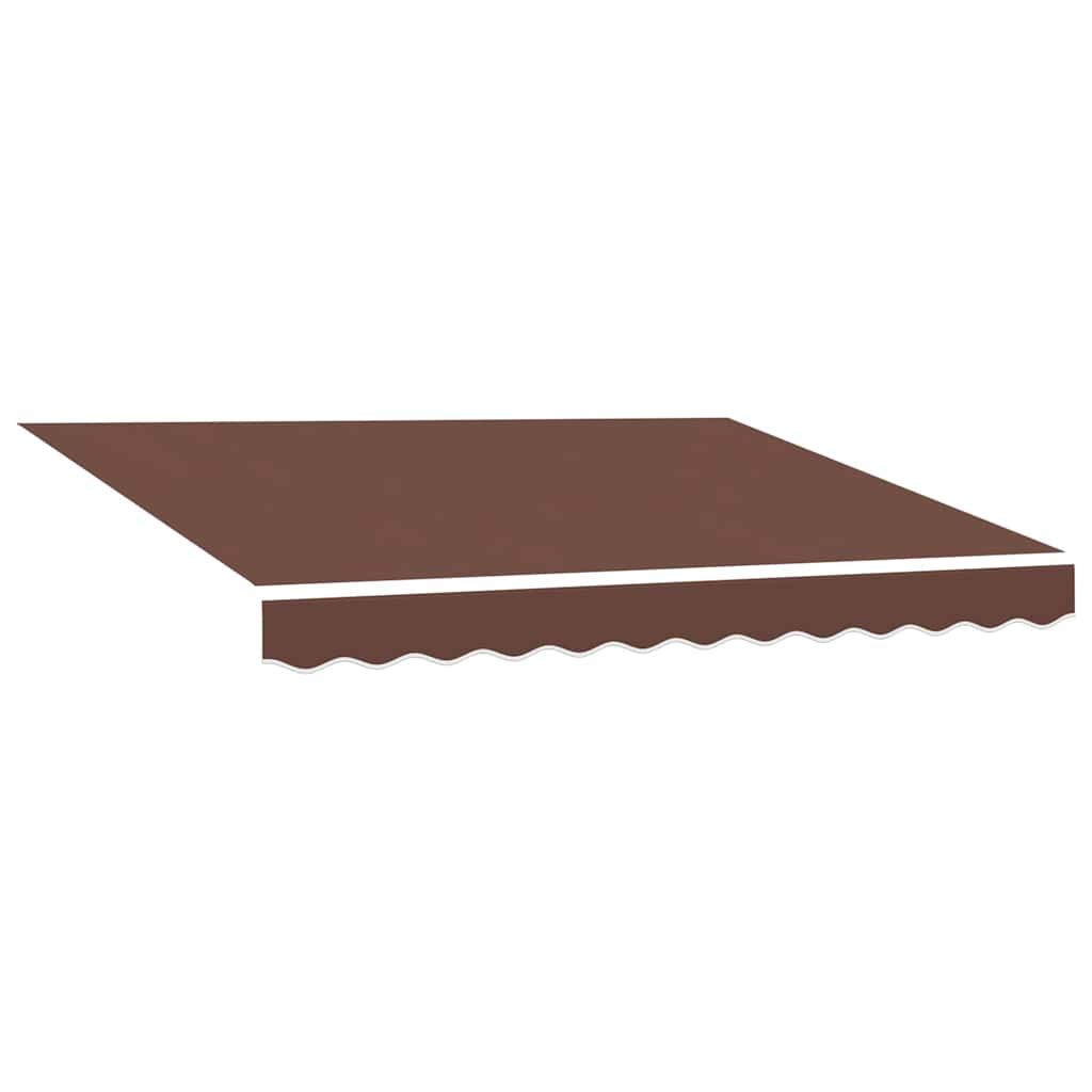 Ersatzstoff für Markise Braun 300x250 cm Polyester