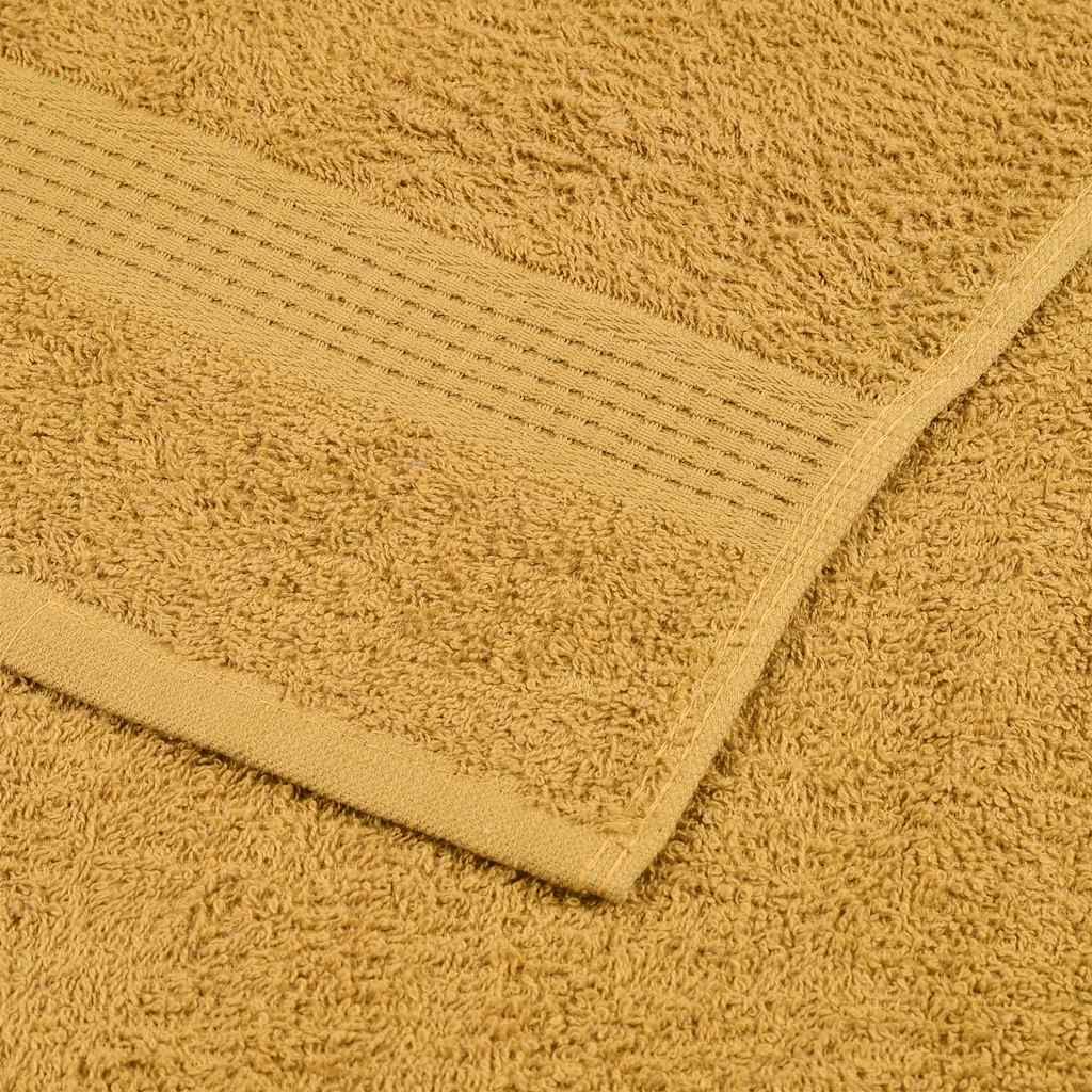 Waschtücher FROGN 2 Stk. Gold 30x30 cm 360 g/m²