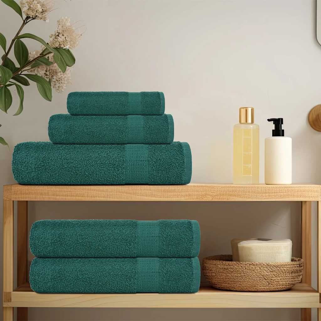 Duschtücher FROGN 2 Stk. Grün 70x140 cm 360 g/m²
