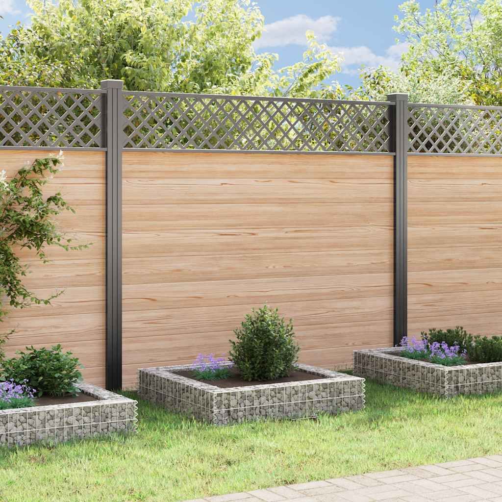 Gabionen-Hochbeet Verzinkter Stahl 100x100x20 cm