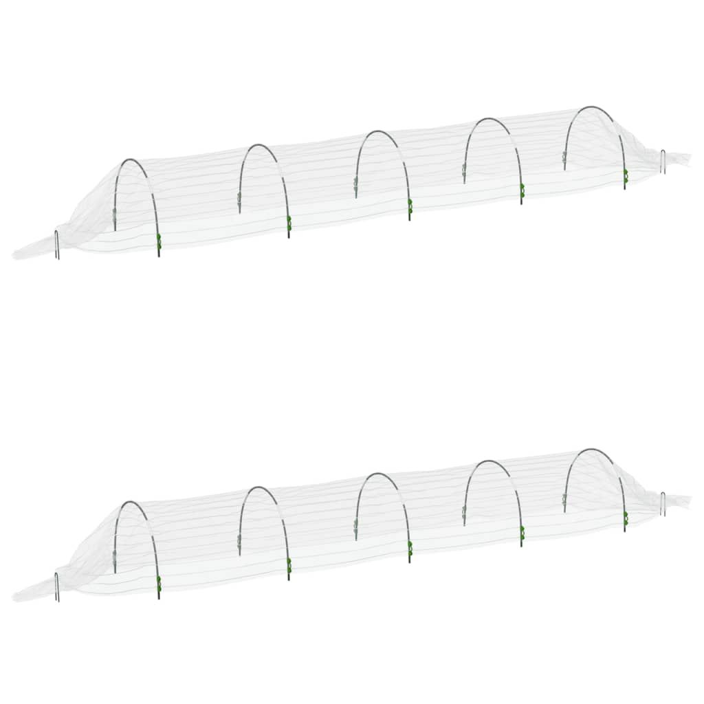 Netztunnel 2 Stk. 1,5x5 m Fiberglas und PP