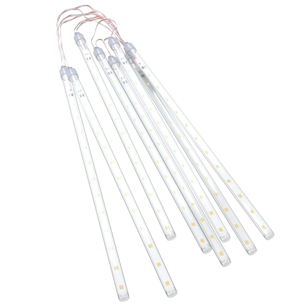 LED Meteor-Lichter 8 Stk. 30 cm Warmweiß 192 LEDs