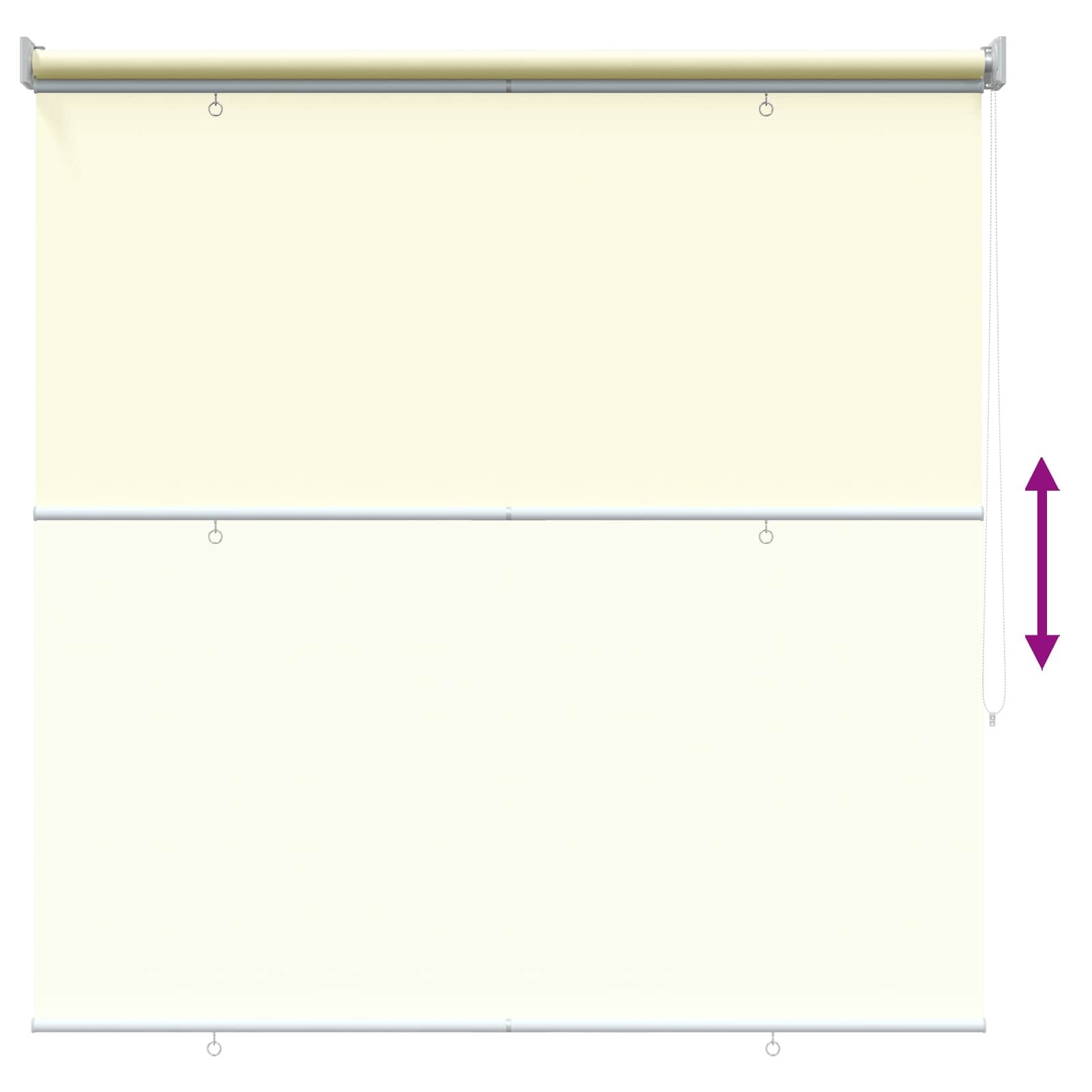 Rollo mit UV-Schutz Creme 140 x 140 cm Polyester