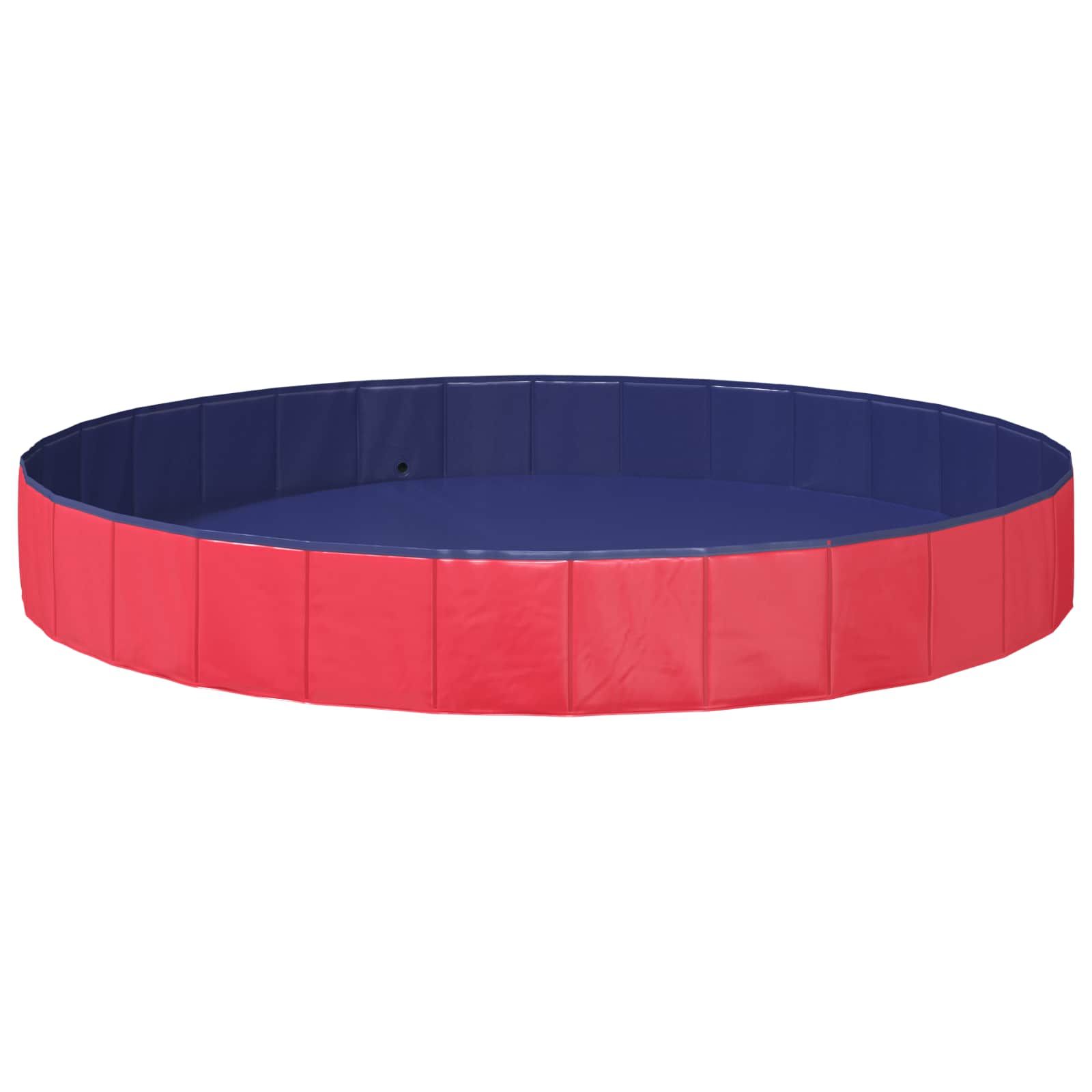 Kinder Schwimmbecken Rot Ø300 x 38 cm