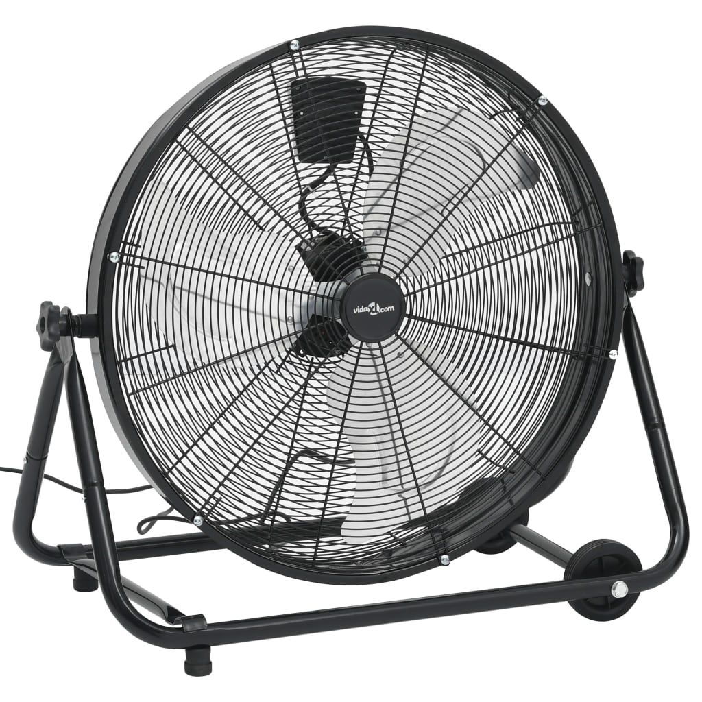 Trommelventilator Industriell 60 cm 172,5 W Schwarz