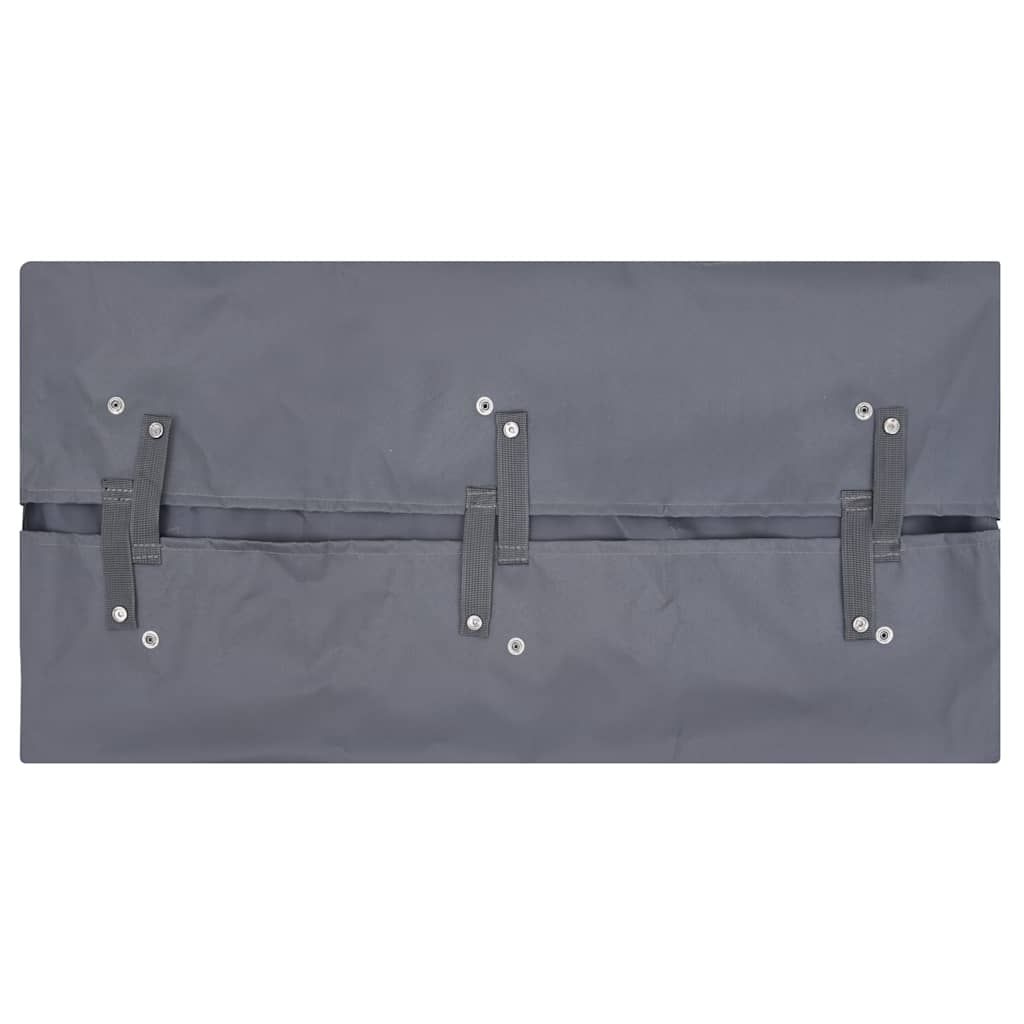 Gartenwagen-Einlage Dunkelgrau 81x41x40 cm Stoff
