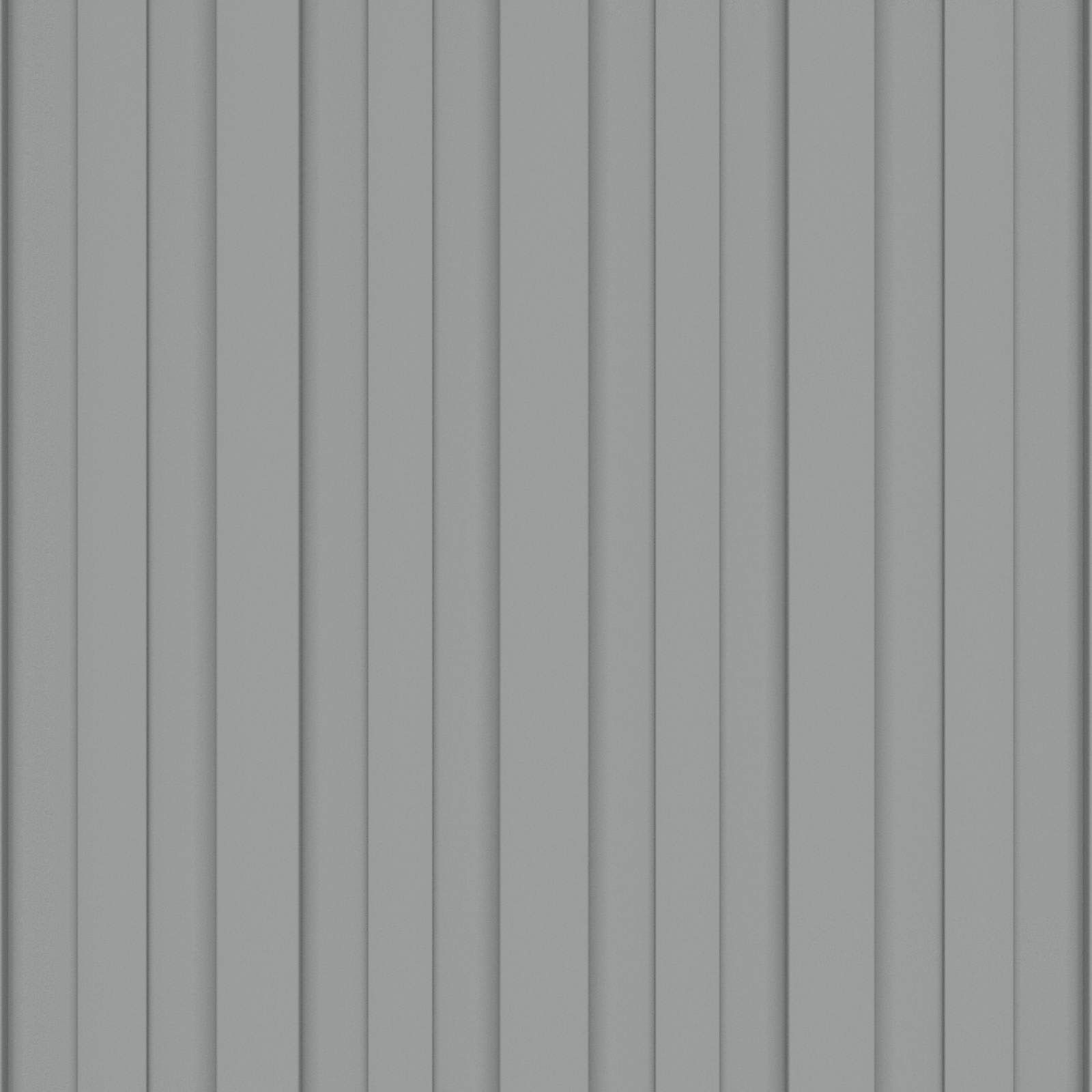 Dachpaneel 12 Stk. Grau 60 x 45 cm Verzinkter Stahl