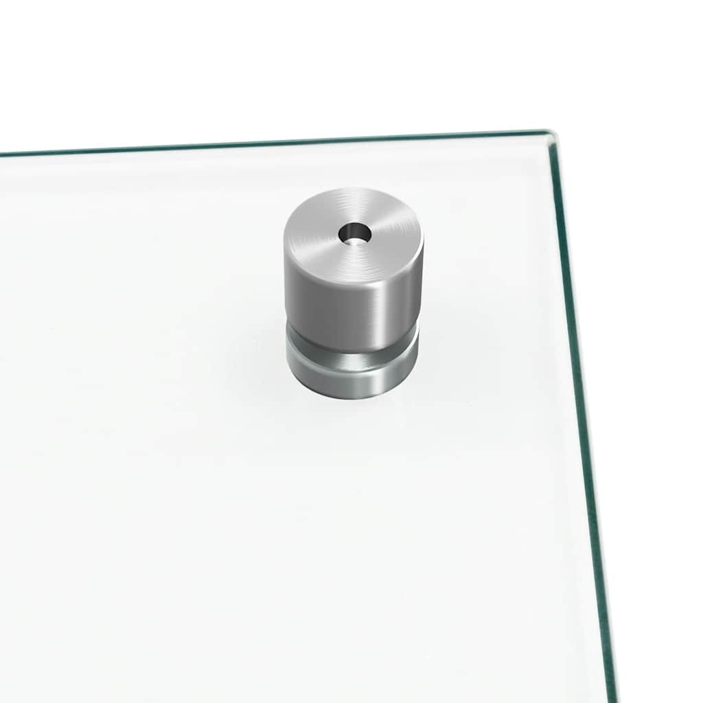 Küchenrückwand Transparent 100×60 cm Hartglas