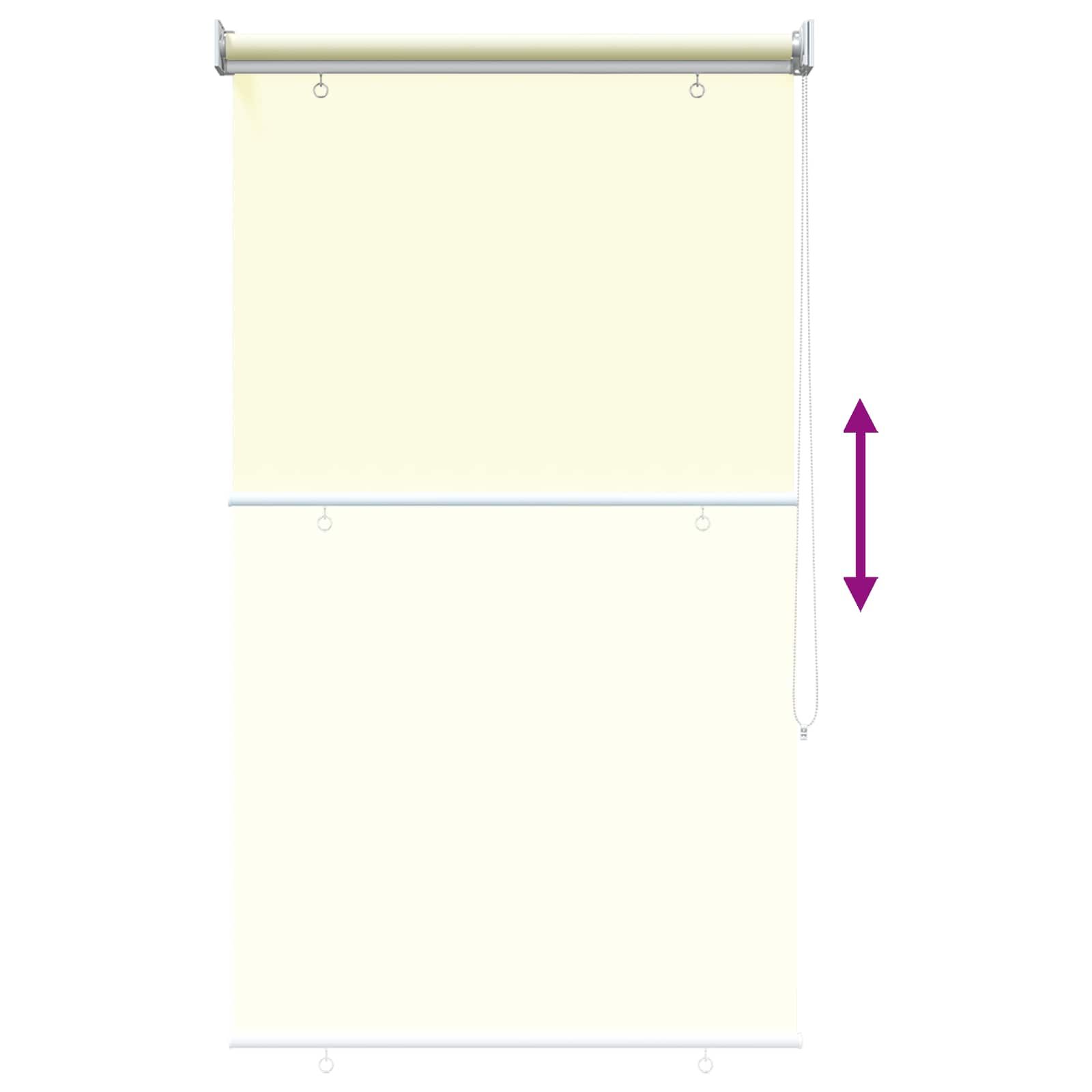Rollo mit UV-Schutz Creme 80 x 230 cm Polyester