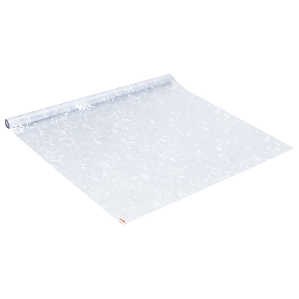 Fensterfolie Matt Blumenmuster 45x500 cm PVC