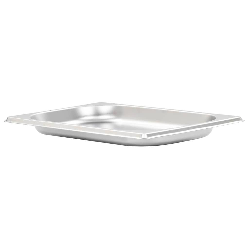 Gastronormbehälter 12 Stk. GN 1/4 20 mm Edelstahl