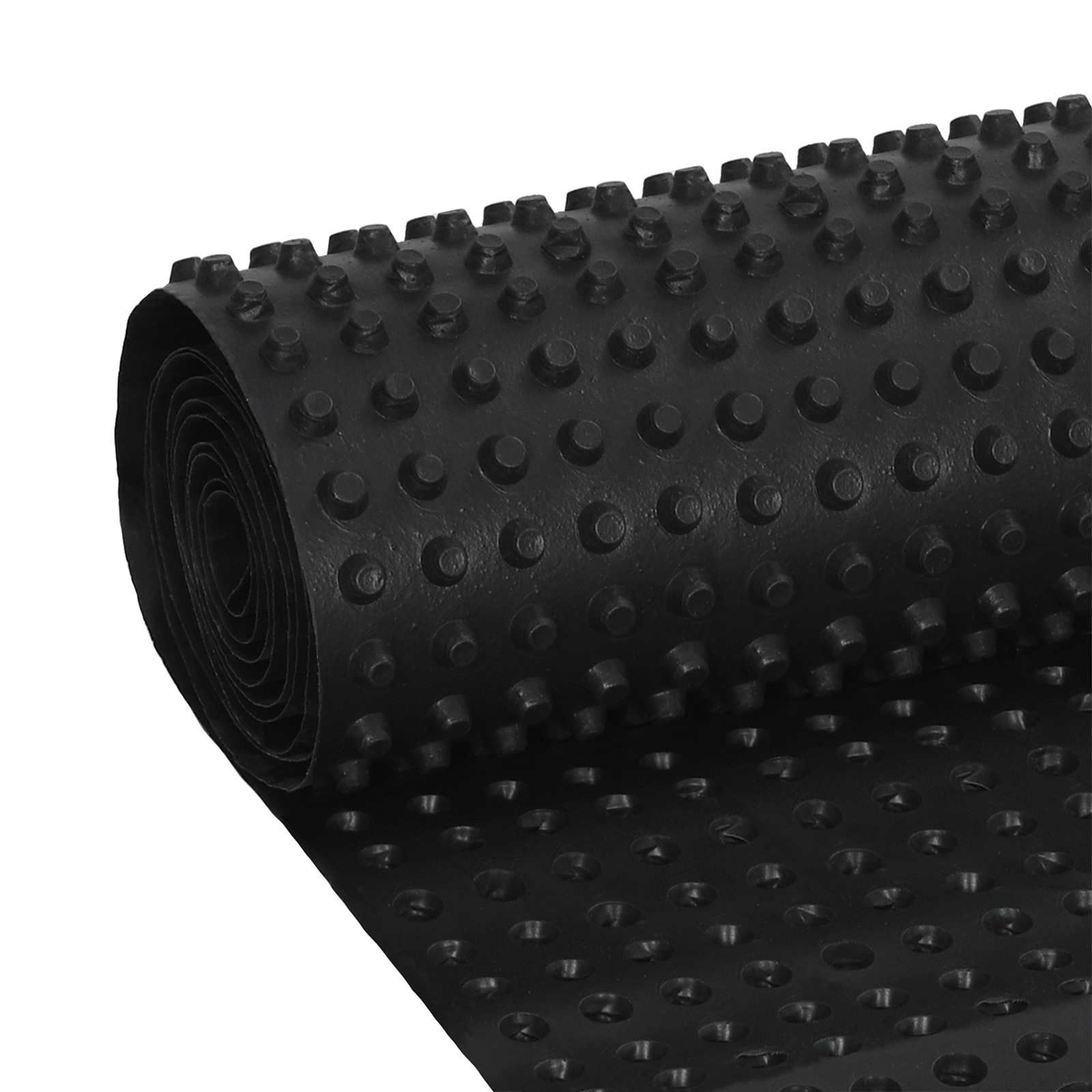 Dimpled Drainage Sheet Schwarz 0,5 x 20 m HDPE