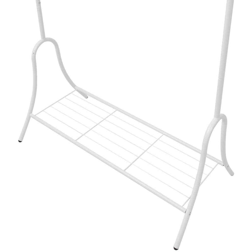Kleiderständer Stahl Weiß