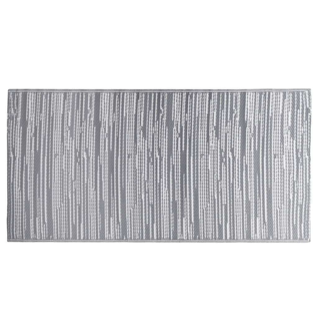 Outdoor-Teppich ARAKIL Grau 190x290 cm PP