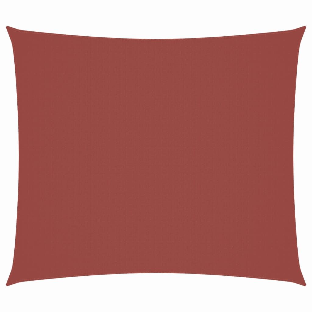 Sonnensegel Oxford-Gewebe Rechteckig 2x2,5 m Terrakotta-Rot