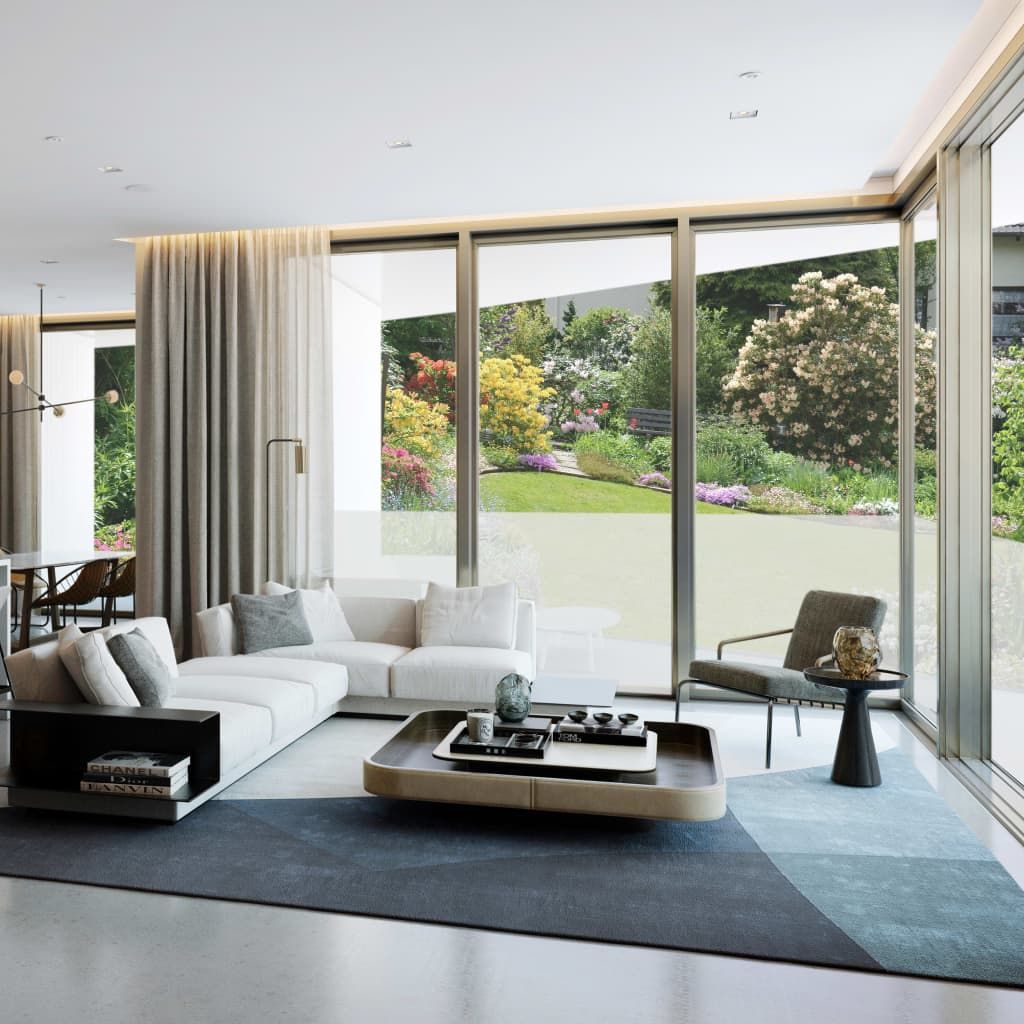 Fensterfolie Matt Grau 0,9x100 m PVC