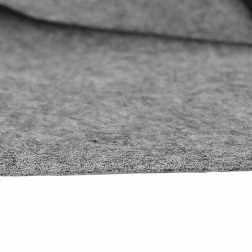 Pool-Bodentuch Hellgrau Ø244 cm Polyester Geotextil