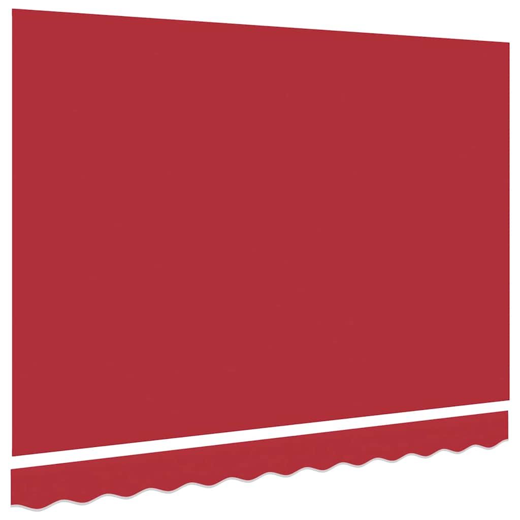 Ersatzbespannung für Markise 3 x 2,5 m Rot Polyester