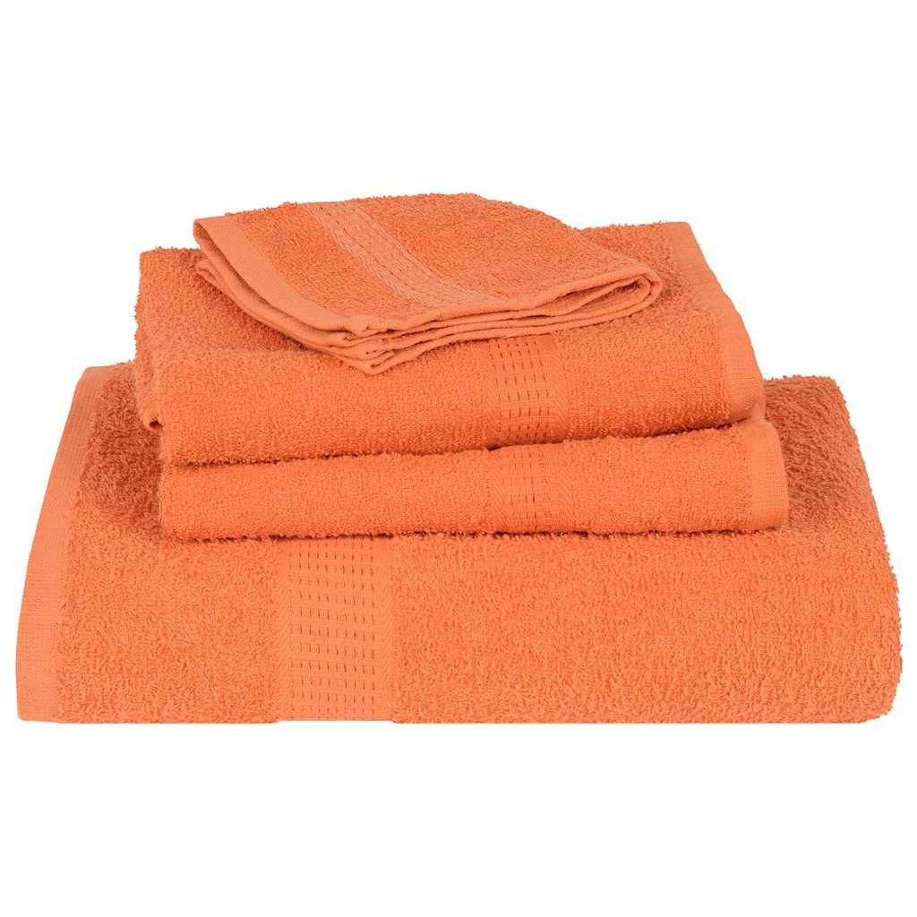 Saunatücher FROGN 2 Stk. Orange 80x200 cm 360 g/m²