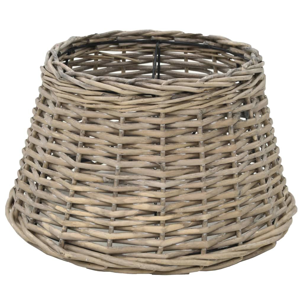 Lampenschirm Korbweide 38 x 23 cm Natur