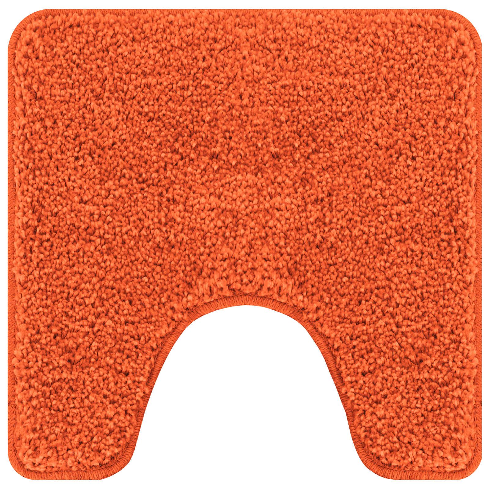 Anti-Rutsch Badematten-Set 3 pcs Orange PP