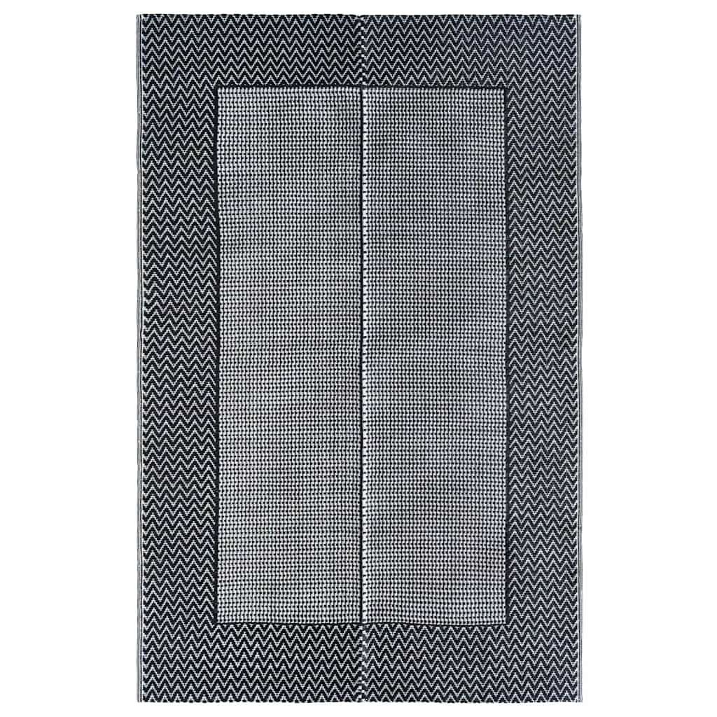 Outdoor-Teppich ARAKIL Grau 190x290 cm PP