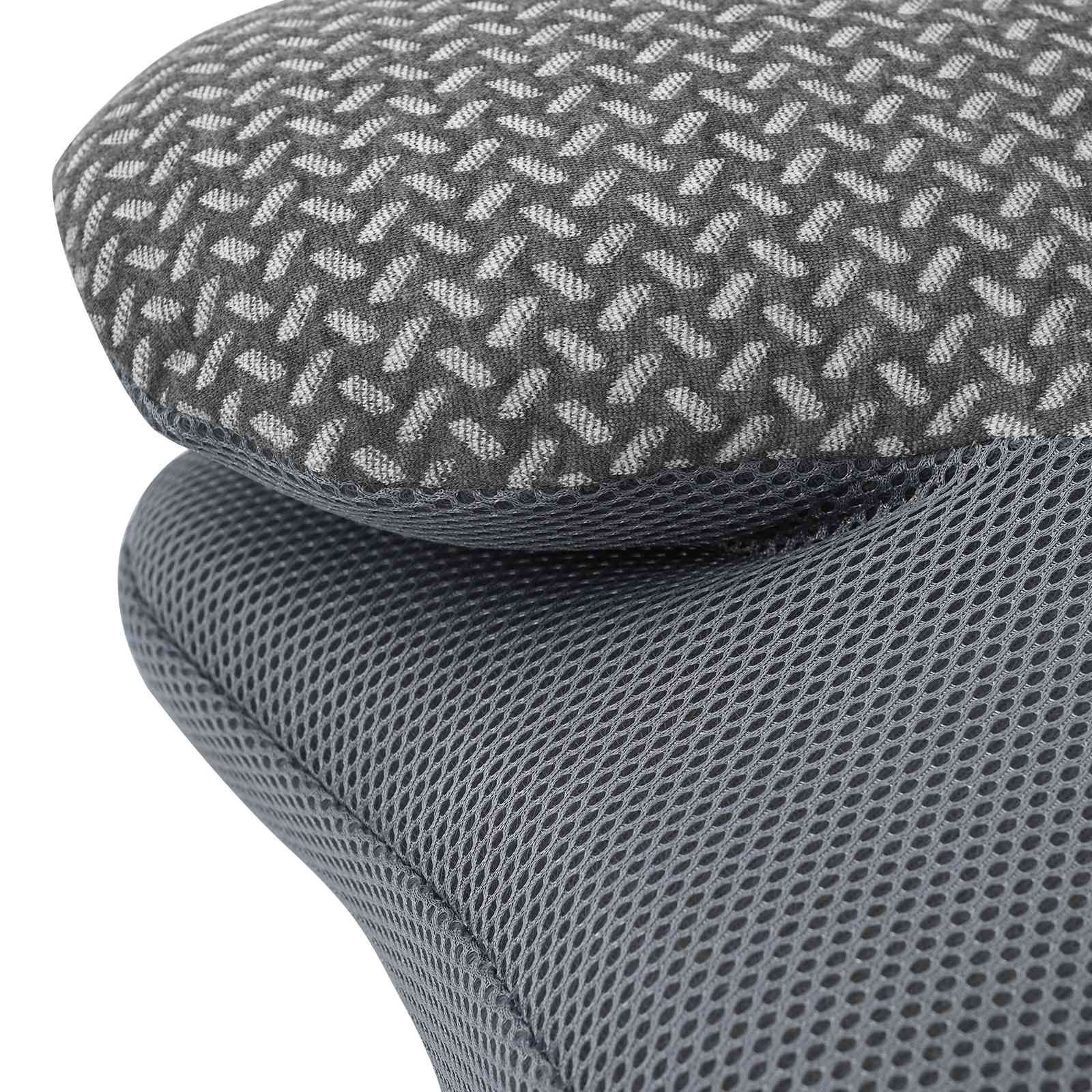 Nackenkissen Grau Viscoschaum 58 x 36 x 13 cm