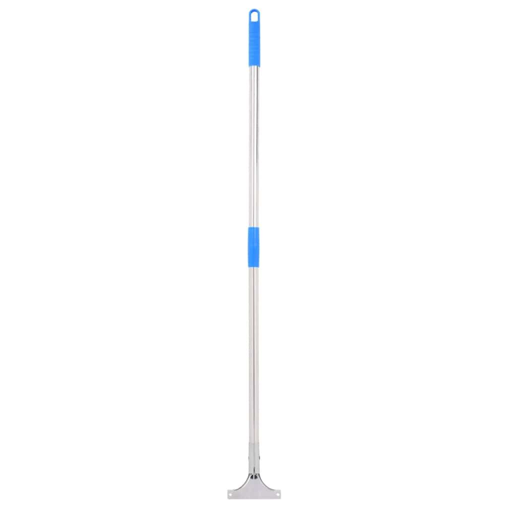 Wasserschieber mit Stiel 45x122,5 cm Stahl und Gummi